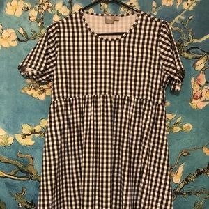 ASOS Gingham Babydoll dress